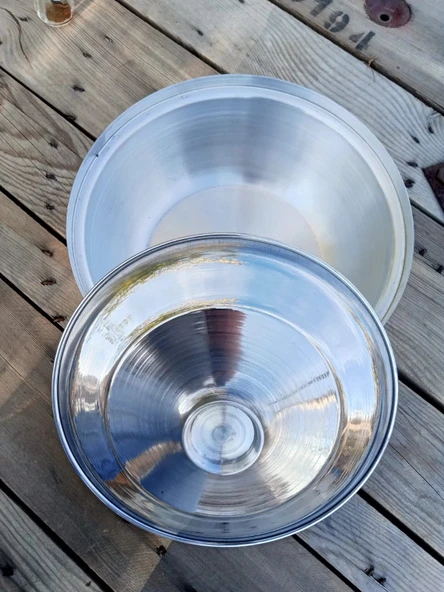 Aluminyum Tencere Kapaklı Derin büyük tencere ürün görseli