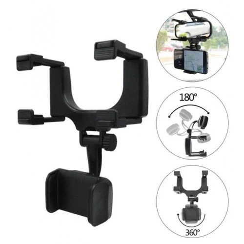 Araba Dikiz Aynasına Takılan Telefon Tutucu ürün görseli