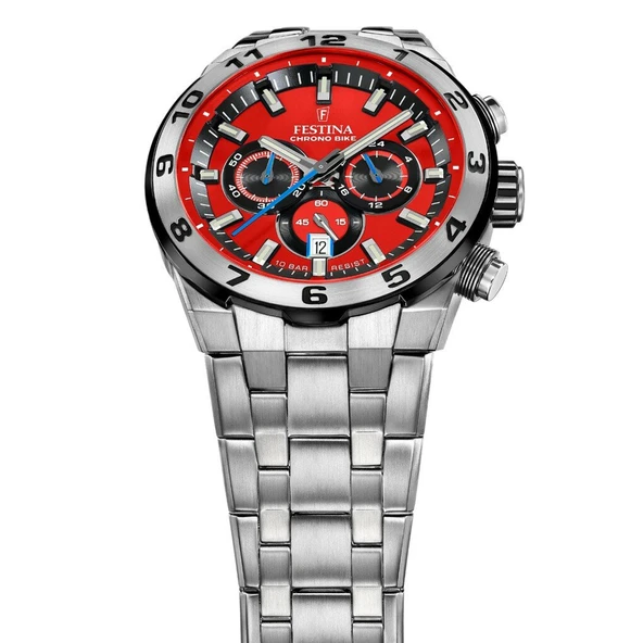 FESTINA F20670/5 CHRONO BIKE ERKEK KOL SAATİ - Resim 2