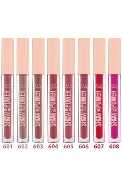 Show By Pastel Show Your Power Liquid Matte Lipstick- Likit Mat Ruj 608 - 2