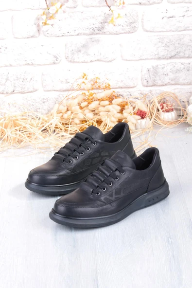 Mehmet Mete 8932 Napa Rahat Kauçuk Taban Orijinal Hakiki Deri Erkek Ayakkabı - Resim 4