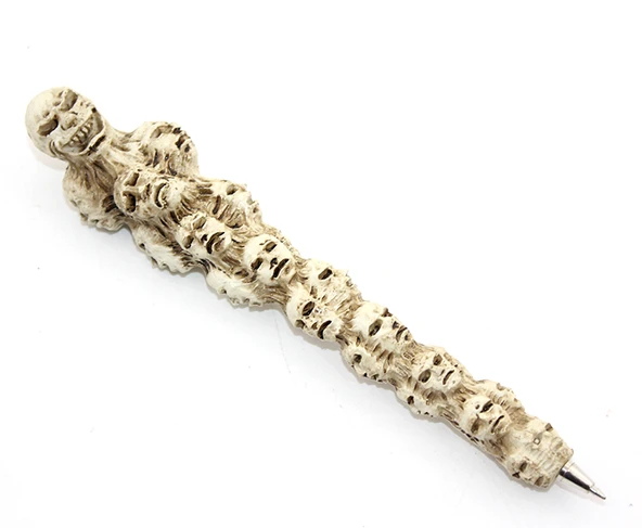 Polyester Kurukafa Tükenmez Kalem Model 2 ürün görseli