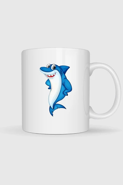 Great White Shark Bull Shark Tasarımlı Kupa Bardak ürün görseli