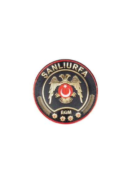 ŞANLIURFA Çevik Kuvvet Polis Arması Siyah 3D Plastik Tpu, Yeni Tip, Cırtlı, Standart Ölçü, 1.sınıf ürün görseli