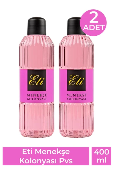 Eti Menekşe Kolonyası Pvs 400 ml 2 Adet ürün görseli 1
