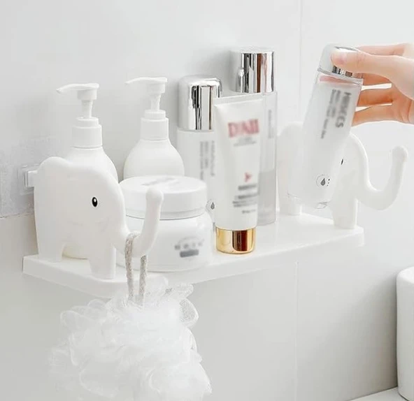 Fil Desenli Yapışkanlı Çok Amaçlı Raf ürün görseli