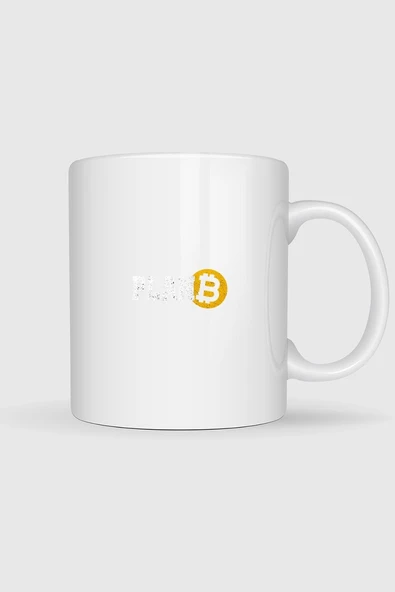 Bitcoin Plan B Cripto Tasarımlı Kupa Bardak ürün görseli