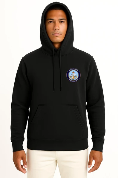 Kapüşonlu Tcg Oruçreis F245 Cep Tasarımlı Unisex Sweatshirt - Resim 9