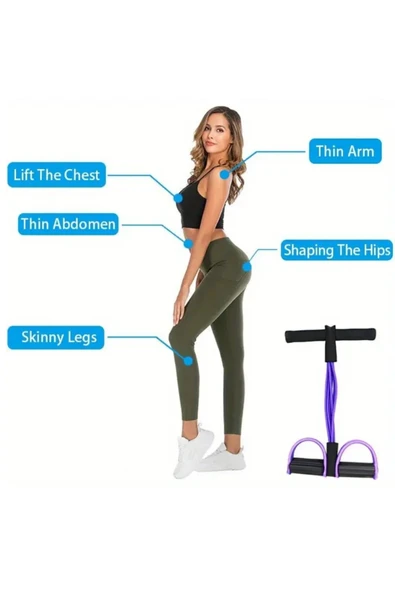 NACTUMU Doğum Sonrası Karın Toplama Ekipmanı,Karın Çalıştırıcı Jimnastik Aleti - 4