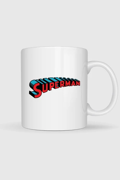 Superman Logo Tasarımlı Kupa Bardak ürün görseli