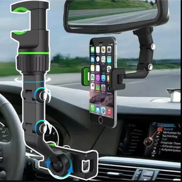 Multifonksiyon Araç Telefon Tutucu ürün görseli 1