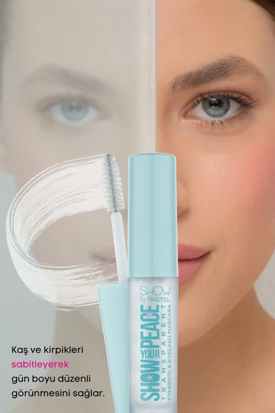 Show By Pastel Show Your Peace Transparent Eyebrow & Eyelash Mascara - Transparan Kaş ve Kirpik Maskarası - 4