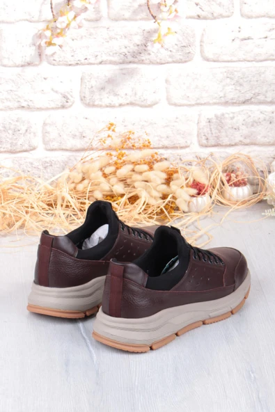 King Paolo I1308 Energy Hafif Rahat Hakiki Deri Erkek Ayakkabı - Resim 5