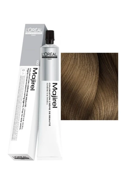 Orıjınal Yeni Ürün Loreal Majirel Saç Boyası 8 Açık Kumral 50ml ürün görseli 1