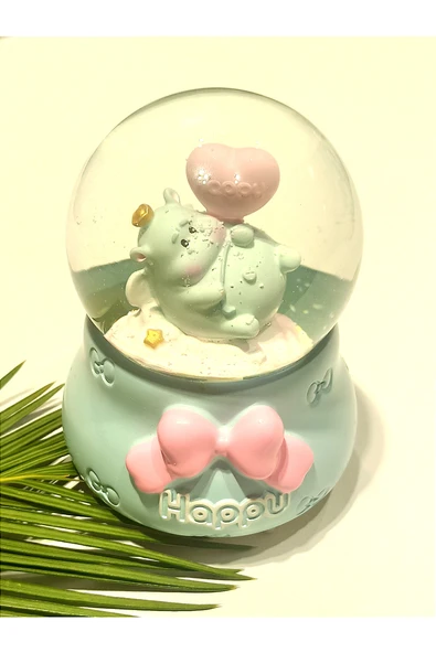 Monalisa Home 15x10 Lüks Renkli Figürlü Gösterişli Kar Küre ürün görseli