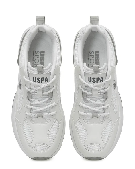 Us Polo Assn Maybe Beyaz Kadın Sneaker - Resim 4