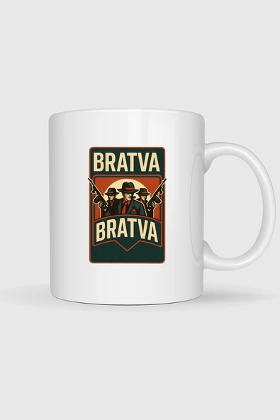 Bratva İtalian Mafia Tasarımlı Kupa Bardak ürün görseli