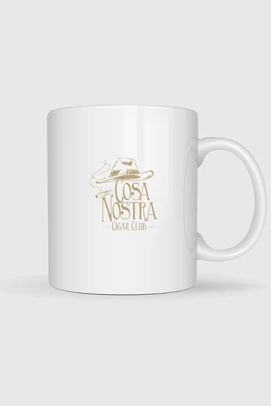 Cosa Nostra Cigar Club - İtalia Tasarımlı Kupa Bardak ürün görseli