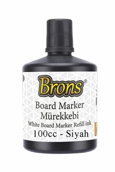 Yazı Tahta Kalem Mürekkebi 100 ml 1 Adet Brons Tahta Kalemi Mürekkebi Kolay Silinebilir 100 gr Okul Sınıf - 3