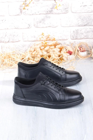 Mehmet Mete 8918 Napa Rahat Kauçuk Taban Orijinal Hakiki Deri Erkek Ayakkabı - Resim 2