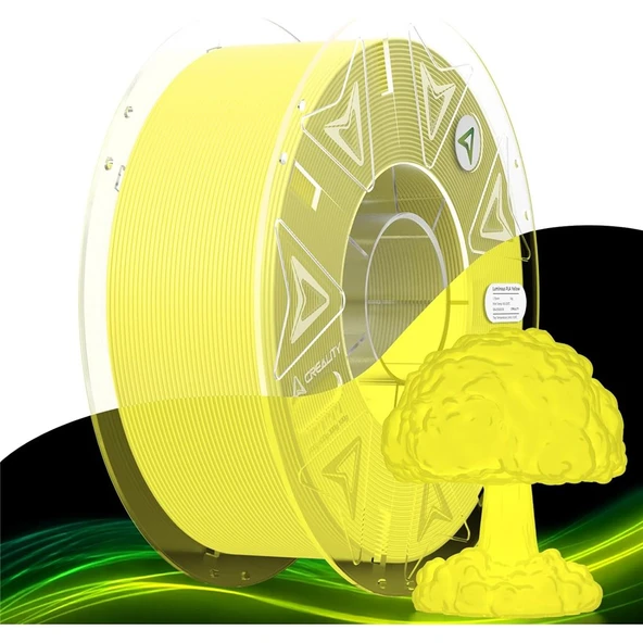 Creality Hyper Luminous Sarı Pla Filament (1.75mm, 1Kg) ürün görseli 1