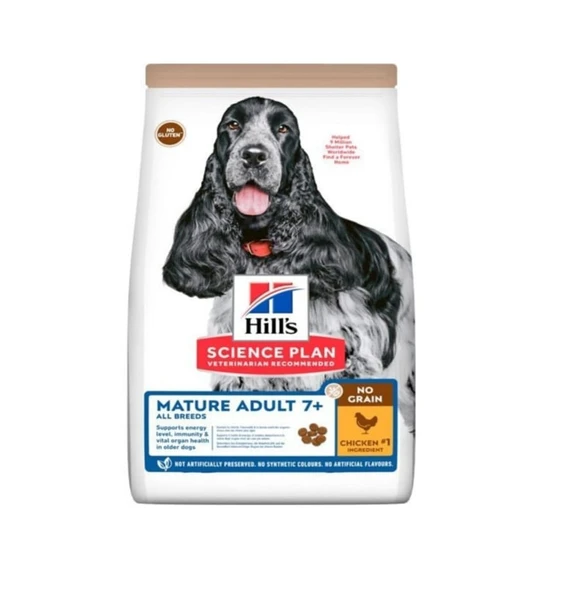 Hill's Tahılsız Tavuklu Yaşlı Açık Köpek Maması 2 KG