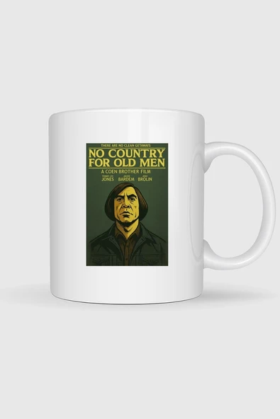 No Country For Old Men Tasarımlı Kupa Bardak ürün görseli