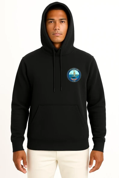 Kapüşonlu Tcg Bozcaada F500 Cep Tasarımlı Unisex Sweatshirt - Resim 9