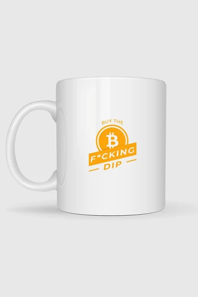 Buy The F-Cking Dip Bitcoin Tasarımlı Kupa Bardak - Resim 2