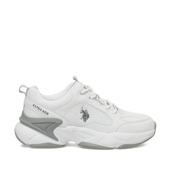 Us Polo Assn Maybe Beyaz Kadın Sneaker - Resim 2