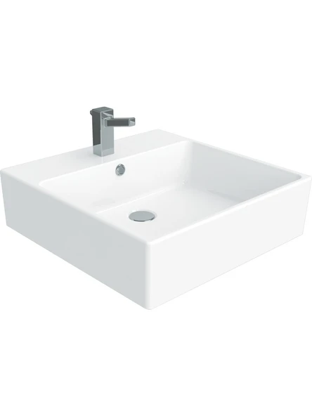 Creavit NX256 Set Üstü 50 x 50 Düz Kare Lavabo ürün görseli
