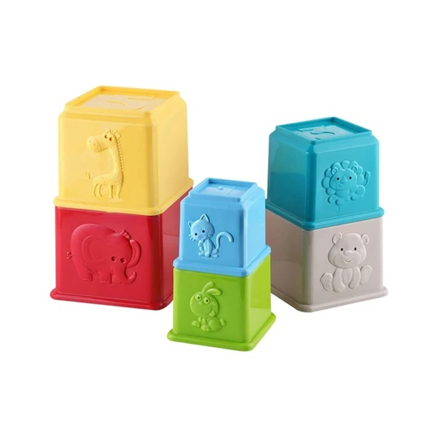 30798  Eğitici Renkli Kaplar Zoo +5 ay - Resim 4