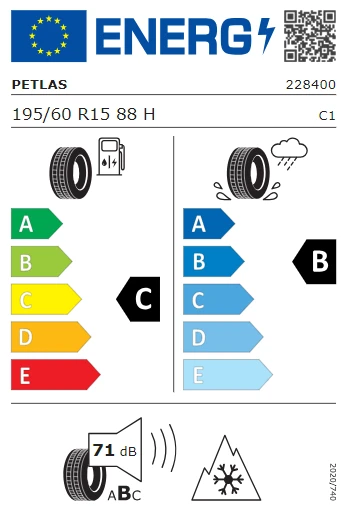Petlas Snowmaster 2 195/60 R15 88H Kış Lastiği - 2025 - Resim 3
