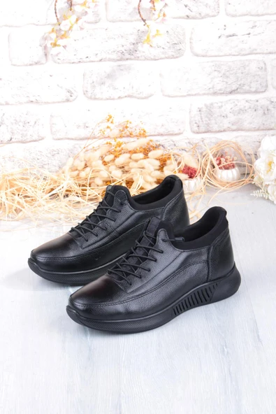 Mehmet Mete 383513 Rahat Kauçuk Taban Orijinal Hakiki Deri Erkek Ayakkabı - Resim 4