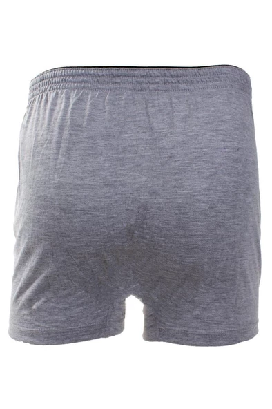 ÖREN STİL 44-7000 GRİ 4'LÜ PAKET ERKEK  HAVLU BEL PAMUKLU BOXER - 3