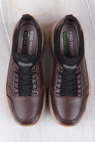 King Paolo I1308 Energy Hafif Rahat Hakiki Deri Erkek Ayakkabı - Resim 7