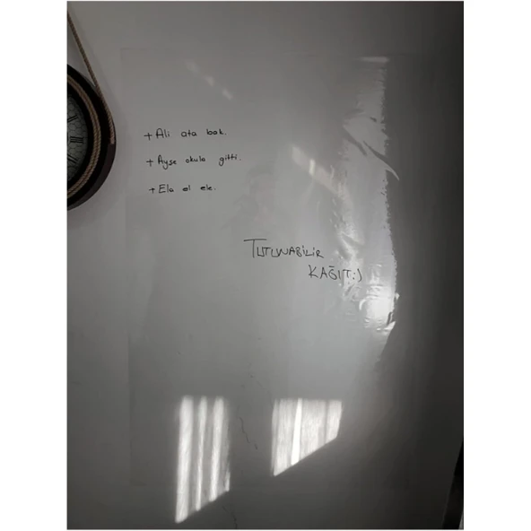 Kendinden Yapışkanlı Şeffaf Tahta Filmi - 5 Metre x 45 cm - Resim 2