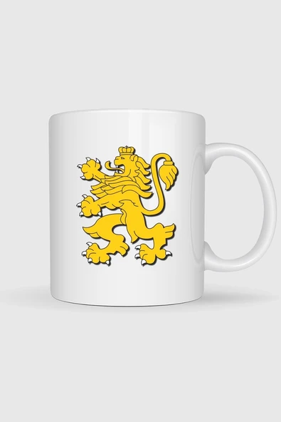 Coat Of Arms Of Bulgaria Lion Tasarımlı Kupa Bardak ürün görseli