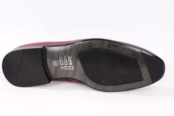 FERMEND 2212 BORDO KLASİK ERKEK DERİ AYAKKABI - 4