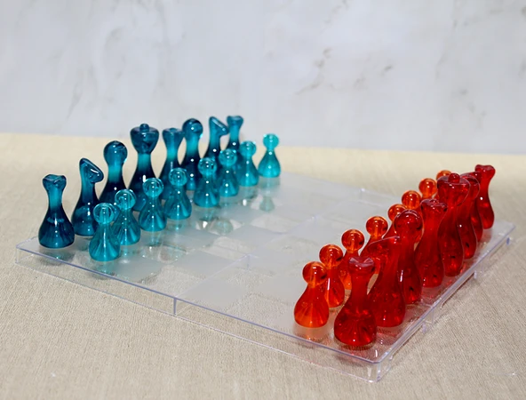 Akrilik Satranç Seti ürün görseli