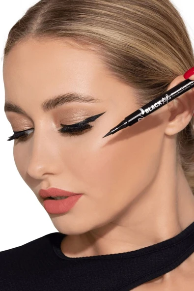 Pastel Black Styler Waterproof Eyeliner Pen - Eyeliner Kalemi 10 Black - 2