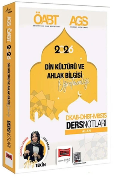 2026 MEB-AGS DKAB-DHBT-MBSTS Din Kültürü ve Ahlak Bilgisi Öğretmenliği Video Ders Notları ürün görseli