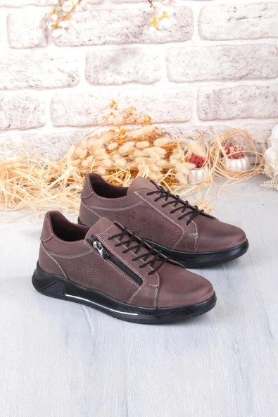 Mehmet Mete 9082 Rahat Kauçuk Taban Orijinal Hakiki Deri Erkek Ayakkabı - Resim 8