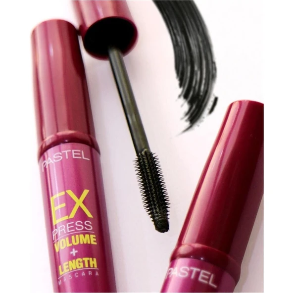 Pastel Express Volume + Length Mascara - Maskara - 2