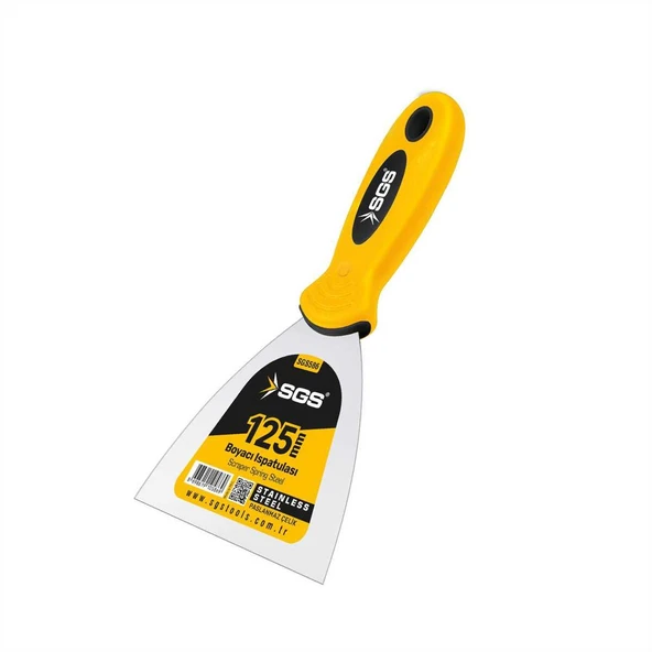 SGS 586 Spatula Paslanmaz Çelik 125 mm ürün görseli