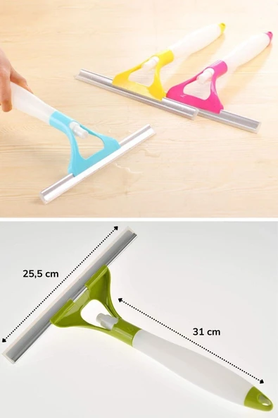 NACTUMU Sprey Fonksiyonlu 3'ü 1 Arada Cam Temizleyici Aparat - 8