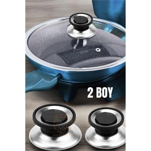 ModaCar Tencere Tava Tepesi Tencere Tava Kapağı Tutucu 2 Boy ürün görseli