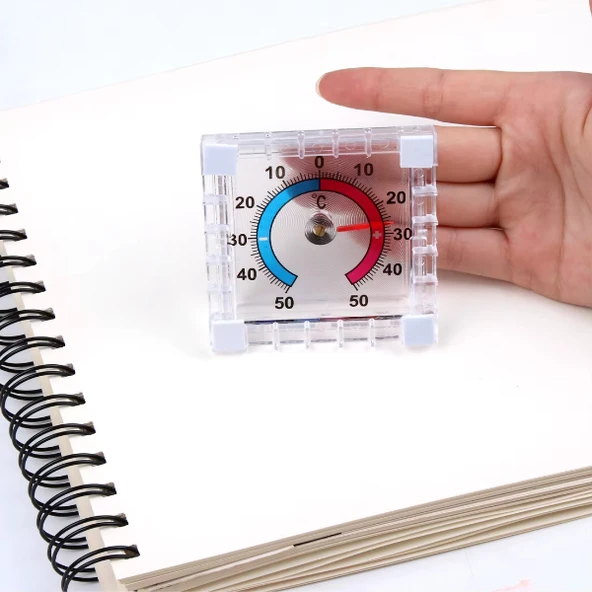 Bimetalik Kare Termometre - Resim 2