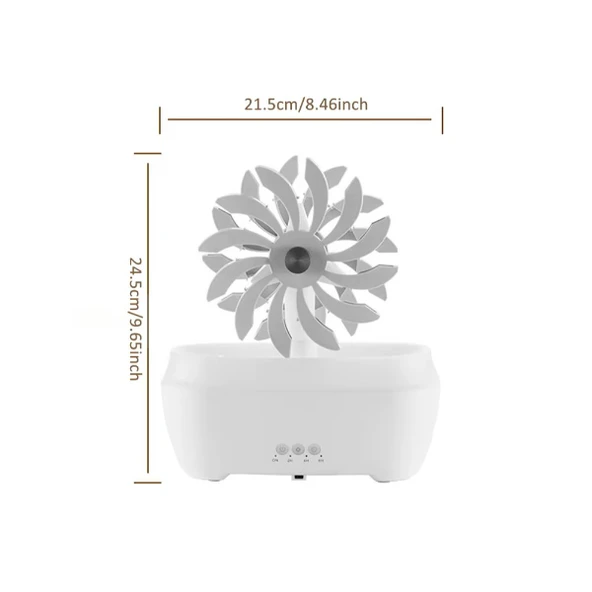 Rüzgar Değirmeni Hava Nemlendirici - 5