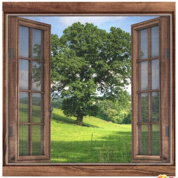 Yapışkanlı Çift Kanat Sineklik ürün görseli